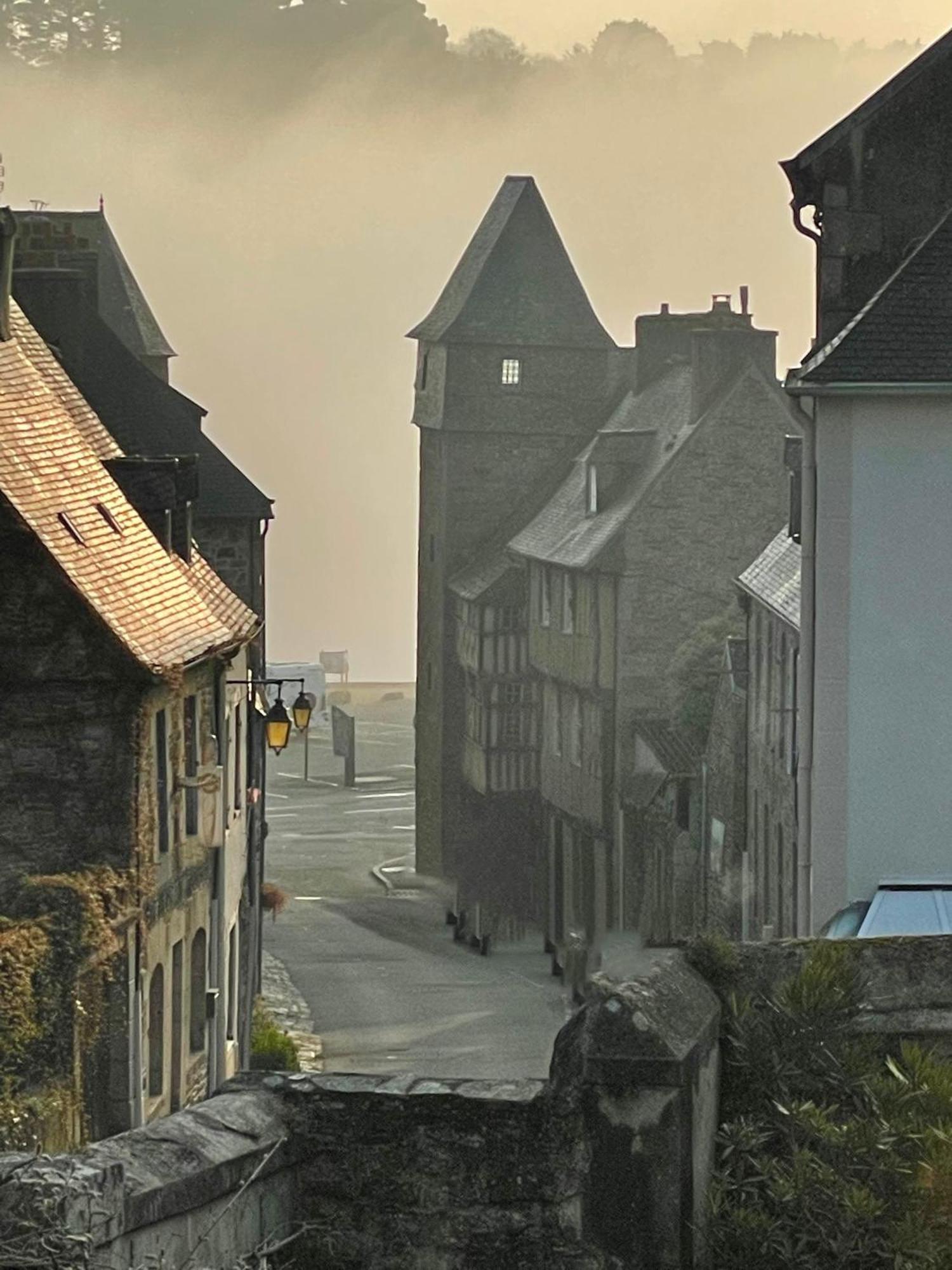 Appartement De 1634 Avec Balcon Au Sud Sur Jardin En Plein Coeur Historique Tréguier Extérieur photo